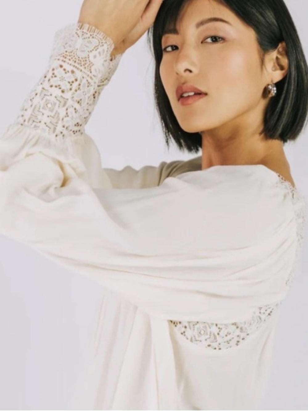 Free people Ivory Bohemian Top - Picture 12 of 14